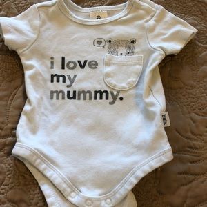 I Love My Mummy Onesie